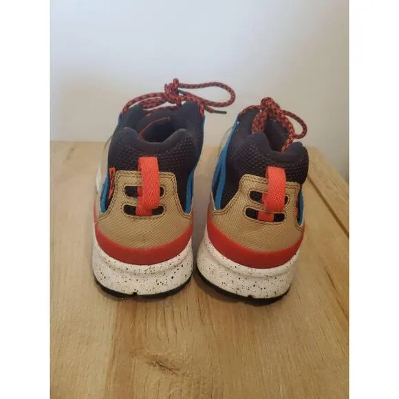 Nike ACG Okwahn II Beige Red Laces Perforated High-Top Sneakers Size 8 Mens