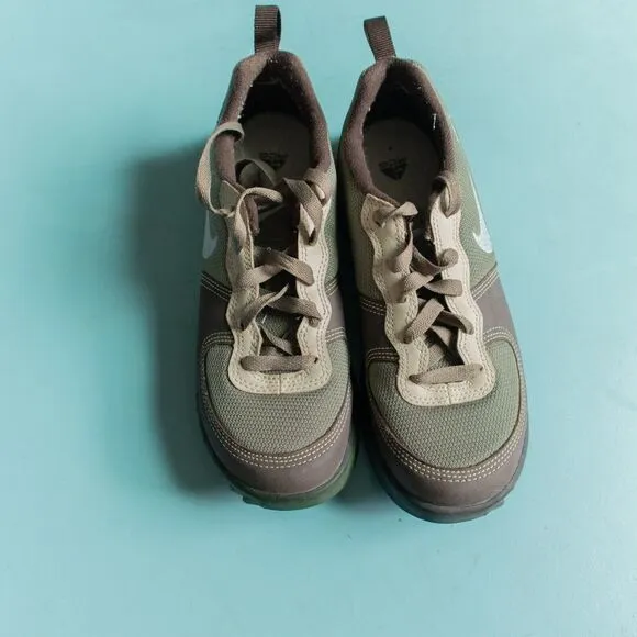 Nike ACG Y2K Vintage Brown Green Trail Running Lace Up Sneakers Size Womens 7