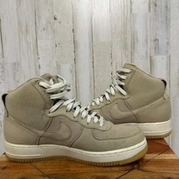 Nike Air Force 1 High Utility Men's Sneakers Khaki Size 10