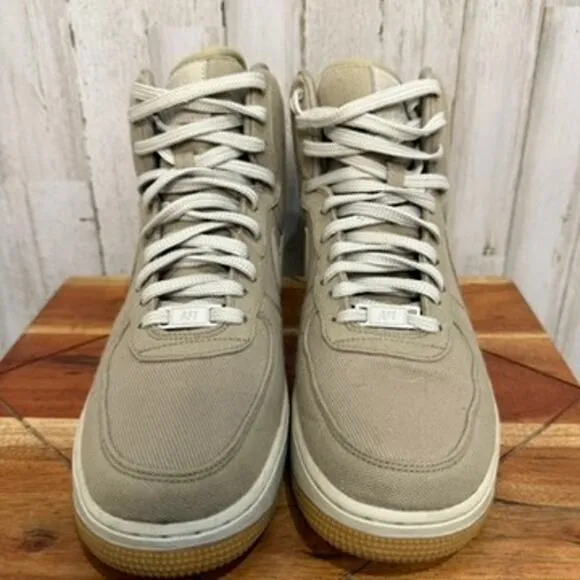 Nike Air Force 1 High Utility Men's Sneakers Khaki Size 10