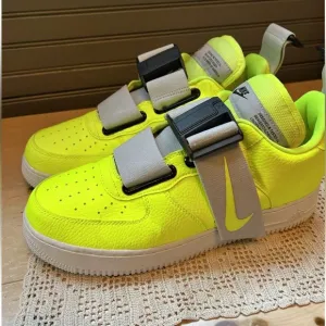 Nike Air Force 1 Low Utility Volt 2018 No Box mens size 10