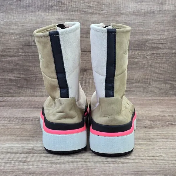 Nike Air Jordan 1 Jester XX Utility Pack Women's Sz 8.5 Beige Cream Boot Sneaker