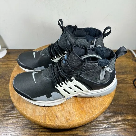 Nike Air Presto‎ Mid Utility Black Shoes Sneakers Mens Size 11 DC8751-002