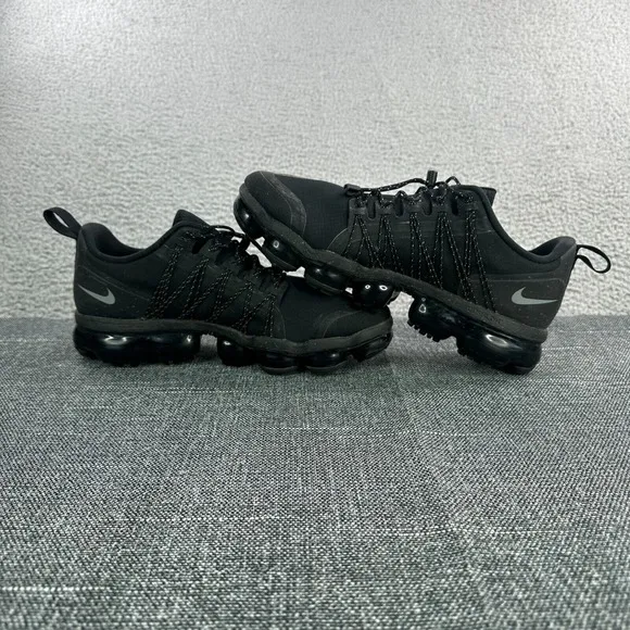 Nike Air Vapormax Utility Run Black Reflective Mens Size 8 Sneakers AQ8810-003