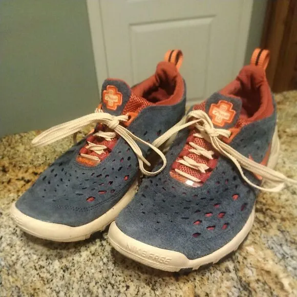 Nike Free Run Trail Men's Thunder Blue Running Shoes Sneakers CW5814-400 Sz 8.5