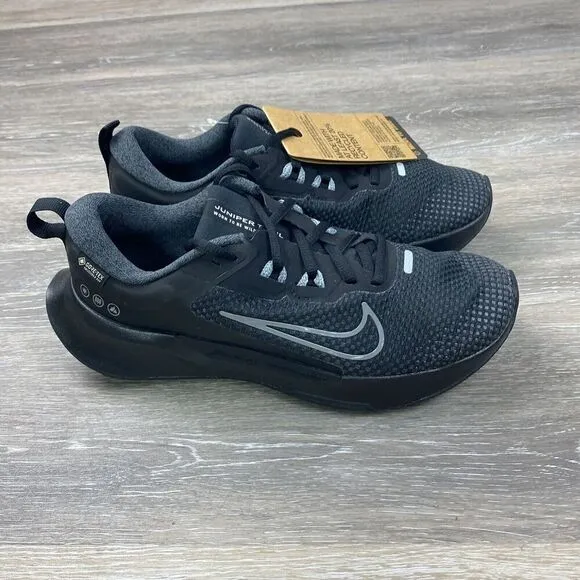 Nike Juniper Trail 2 GORE-TEX Black Cool Grey Women’s Size 7 FB2065-001