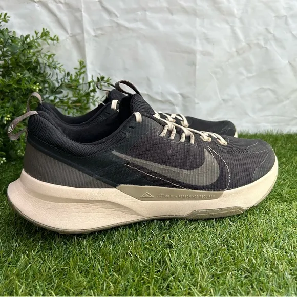 Nike Juniper Trail 2 Next Nature&quot;Black/Khaki/Sanddrift/Ironstone&quot;Men size 10.5