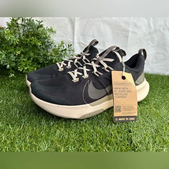 Nike Juniper Trail 2 Next Nature&quot;Black/Khaki/Sanddrift/Ironstone&quot;Men size 10.5