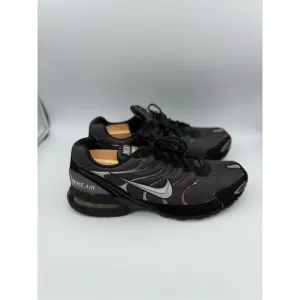 Nike Mens Black Air Max Torch 4 Lace Up Mesh Athletic Sneakers Size 12