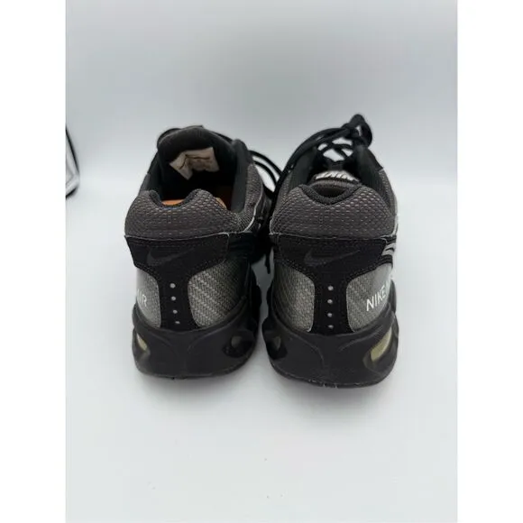 Nike Mens Black Air Max Torch 4 Lace Up Mesh Athletic Sneakers Size 12