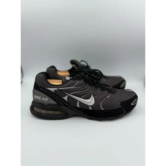 Nike Mens Black Air Max Torch 4 Lace Up Mesh Athletic Sneakers Size 12