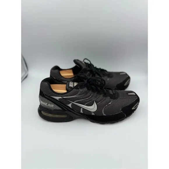 Nike Mens Black Air Max Torch 4 Lace Up Mesh Athletic Sneakers Size 12