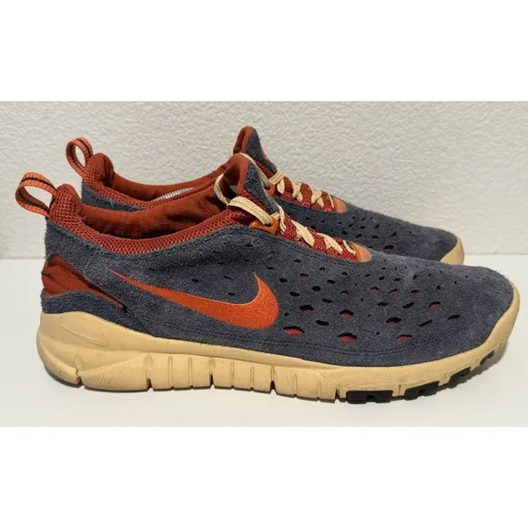 Nike Mens Free Run Trail 5.0 Running Shoe Sneakers Thunder Blue Sz 14 CW5814-400