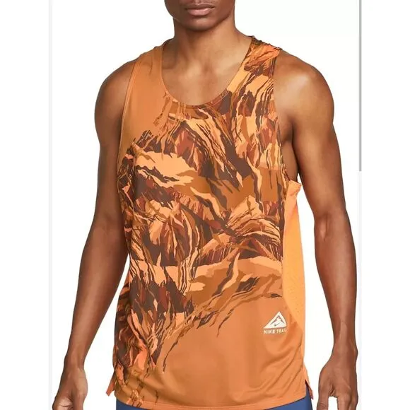 Nike Men's Large Trail Rise 365 PR Running racing Tank Top singlet DM4781-738