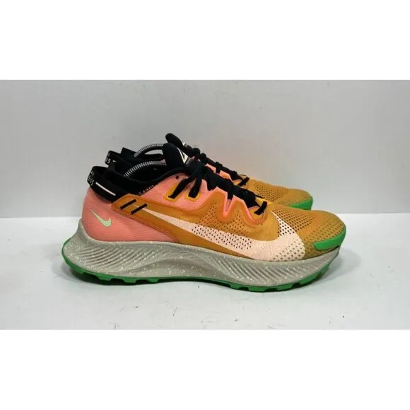 Nike Pegasus Trail 2 Bright Mango Running Shoe Sneakers CK4305-800 Men Size 10.5