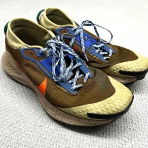 Nike Pegasus Trail 3 GTX Shoes GORETEX Size 12 Cacao Sneakers Waterproof Hiking