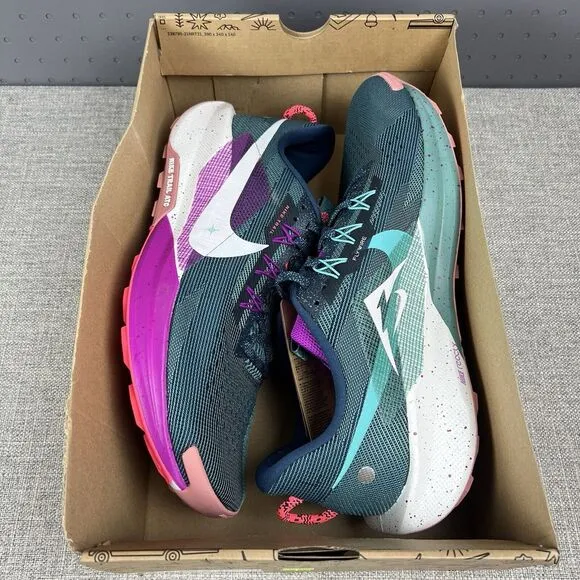 Nike Pegasus Trail 5 &quot;Armory Navy/Vivid Grape&quot; DV3864-401 Sneakers New Sz 14