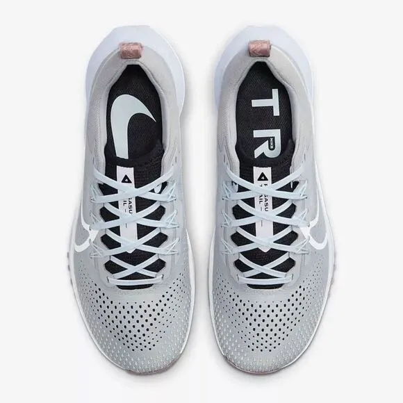 Nike React Pegasus Trail 4 Light Smoke Running Shoe DJ6159-005 Womens Size 10