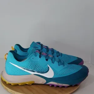 Nike Running Air Zoom Terra Kiger 7 Rubber Trimmed Running Sneakers Men's 15