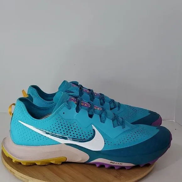 Nike Running Air Zoom Terra Kiger 7 Rubber Trimmed Running Sneakers Men's 15