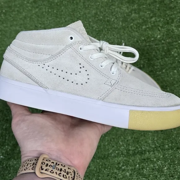 NIKE | SB ZOOM STEFAN JANOSKI MID RM SE SUEDE LEATHER SNEAKERS