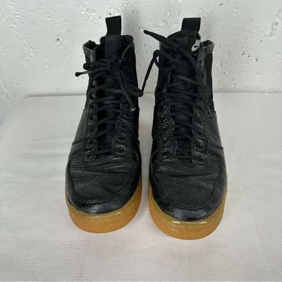 Nike SF Air Force 1 Mid size 8 Black/Gum Urban Utility Sneakers