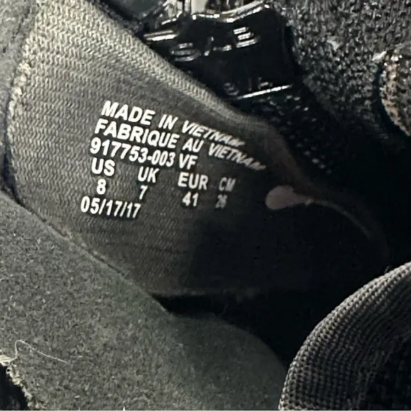 Nike SF Air Force 1 Mid size 8 Black/Gum Urban Utility Sneakers
