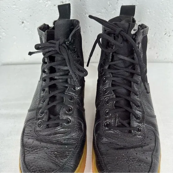 Nike SF Air Force 1 Mid size 8 Black/Gum Urban Utility Sneakers