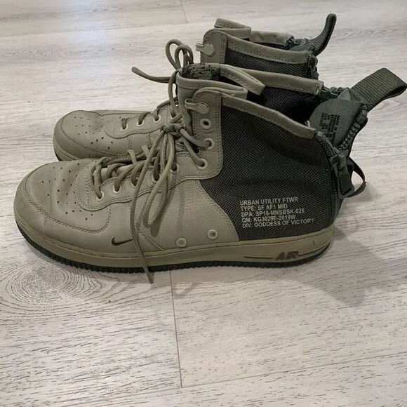 Nike SF Airforce 1 Mid Urban Utility Shoes