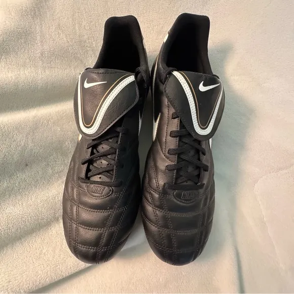 Nike Tiempo Natural III Firm Ground Football Boots 366177-018 Size 12.5