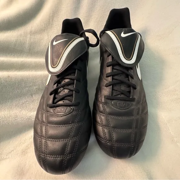 Nike Tiempo Natural III Firm Ground Football Boots 366177-018 Size 12.5