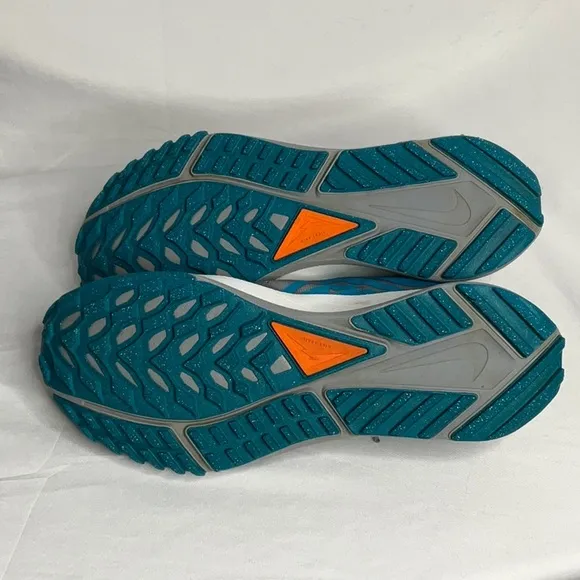 Nike Trail Pegasus 4 React Gray, Blue Sneakers Men’s Sz 7.5