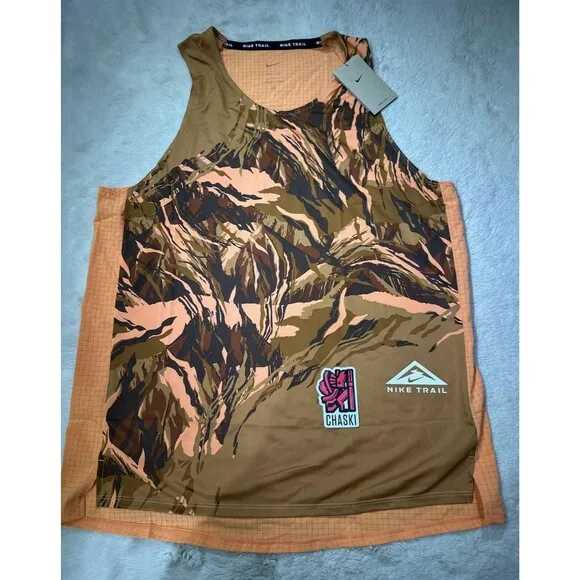 Nike trail Rise 365 PR Running racing Tank Top singlet jersey DM4781 Men's XL