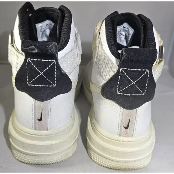Nike Women's Air Force 1 High Utility 2.0 Summit White/Black Sneakers Size 8