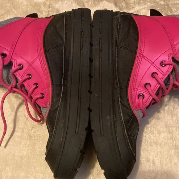 Nike Woodside 2 High ACG Pink Foil Black Grey Boots
