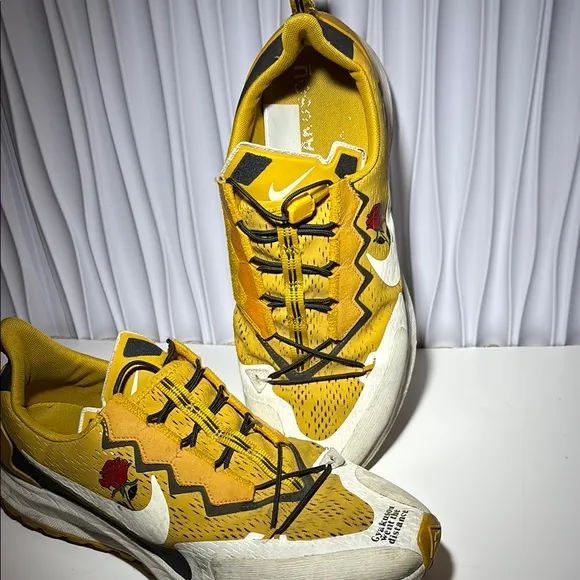 Nike X Gyakusou Air Zoom Pegasus Yellow and Black Sneakers 13