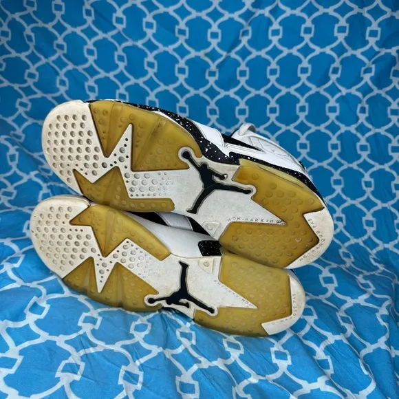 Nike Youth size 7y Air Jordan 6 retro Oreo white black GS kids sneakers og shoes