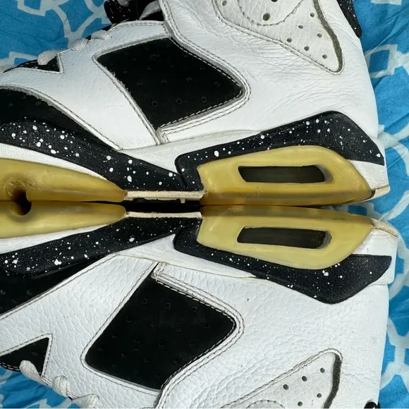Nike Youth size 7y Air Jordan 6 retro Oreo white black GS kids sneakers og shoes