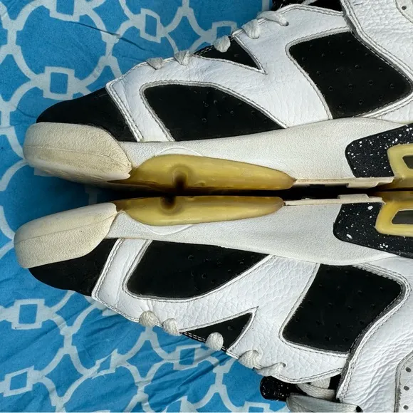 Nike Youth size 7y Air Jordan 6 retro Oreo white black GS kids sneakers og shoes