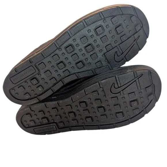 Nike Youth Woodside ACG High Duck Boots 524876-600 Black &amp; Pink Size 7Y
