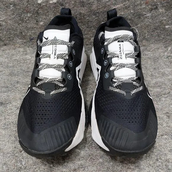 Nike ZoomX Zegama Trail Sneakers Men's Size 12.5 Black White DH0623-001