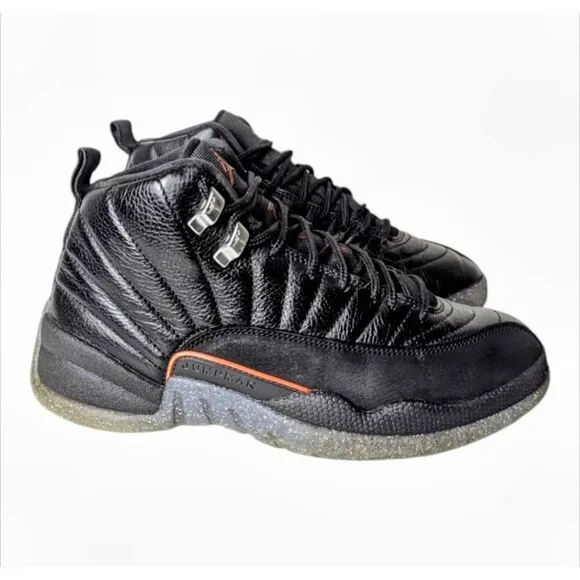 Nike Air Jordan 12 Utility &quot;Grind&quot; Sneakers Size 7.5