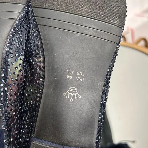 Nina Wynn’s Crystal Ballet Flats