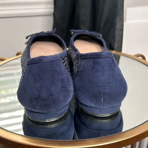Nina Wynn’s Crystal Ballet Flats
