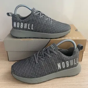 NOBULL Matryx Trail Runner Grey Sneakers- SZ Men 5.5- Women 7