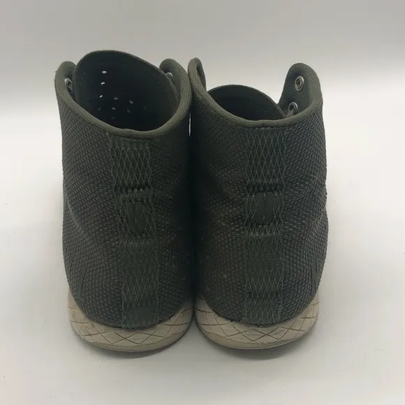 NoBull Shoes Men's 8.5 Outwork High Top Olive Green Athletic Training Sneakers