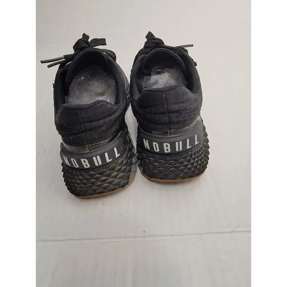 NoBull Trail Runner Shoes Mens Size 6 Womens7.5 Black Running Shoes Sneakers
