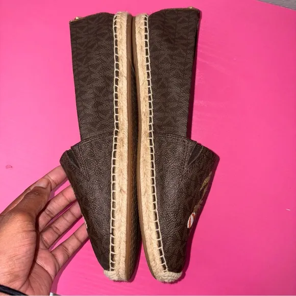 NWOB Michael Kors Brown Espadrilles