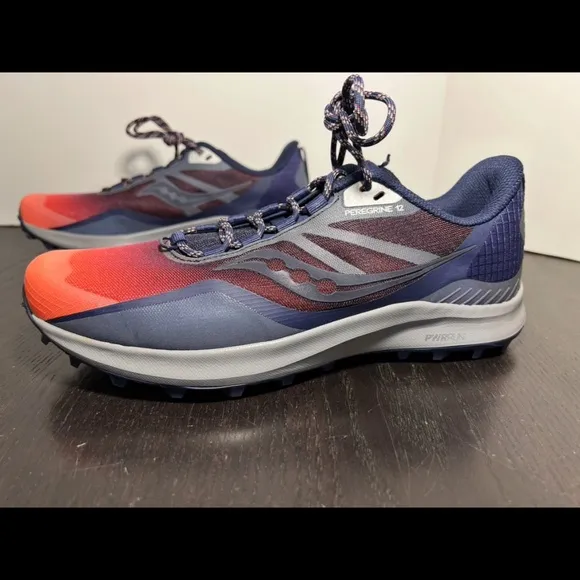 NWOB Saucony Peregrine 12 Trail Running Shoes Sneakers Night Lite Woman’s 10