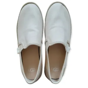 NWOB UGG Bren Slip-On Espadrilles Shoes‎ 7 Narrow Soft Ivory Neutral